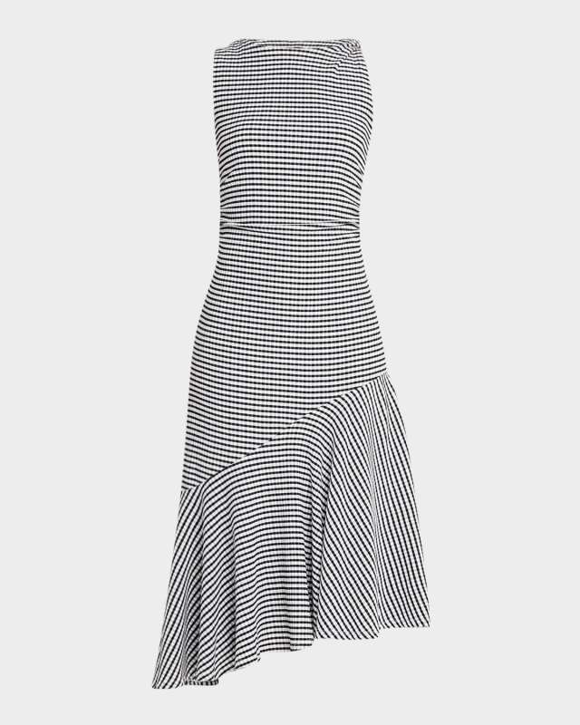 Daija Asymmetric Midi Dress